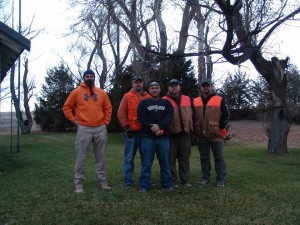 The opening weekend crew, 2013 KS pheasant season.